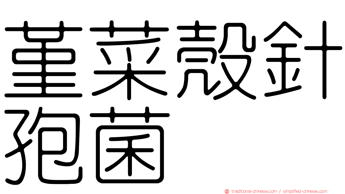 堇菜殼針孢菌