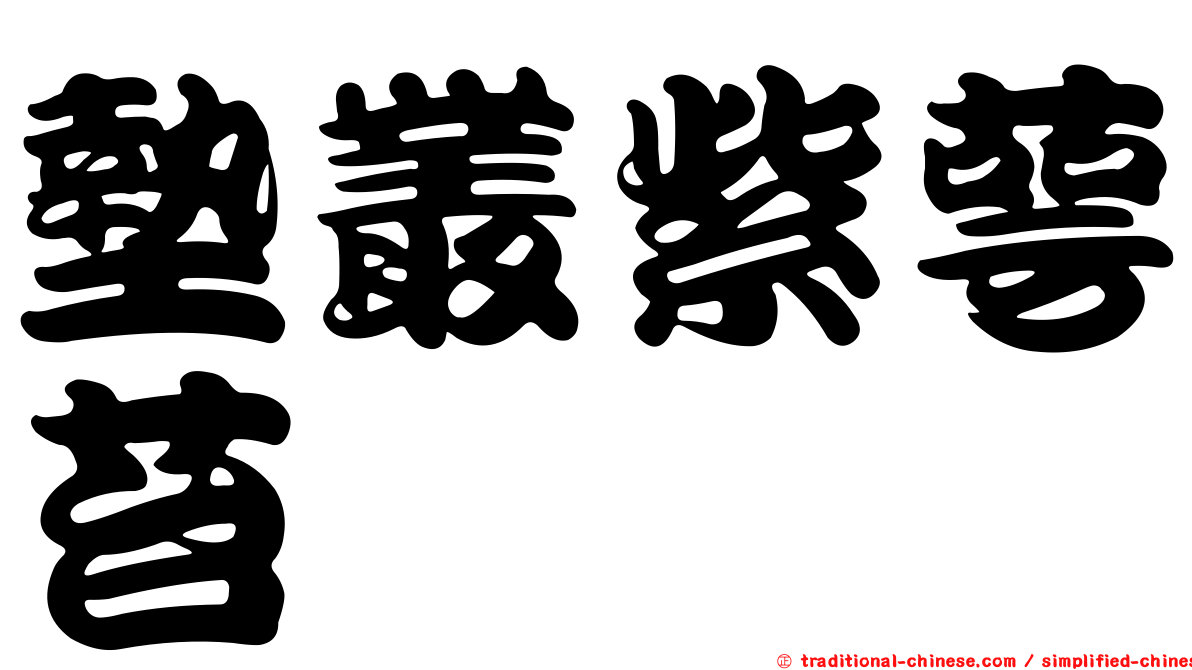 墊叢紫萼苔