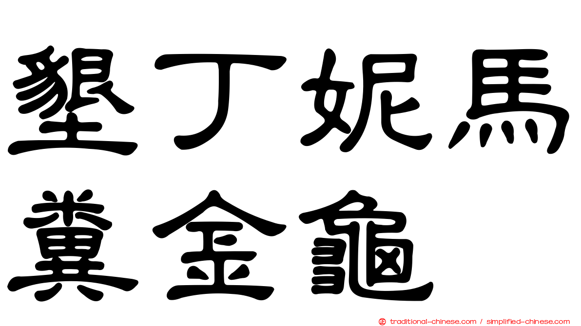 墾丁妮馬糞金龜