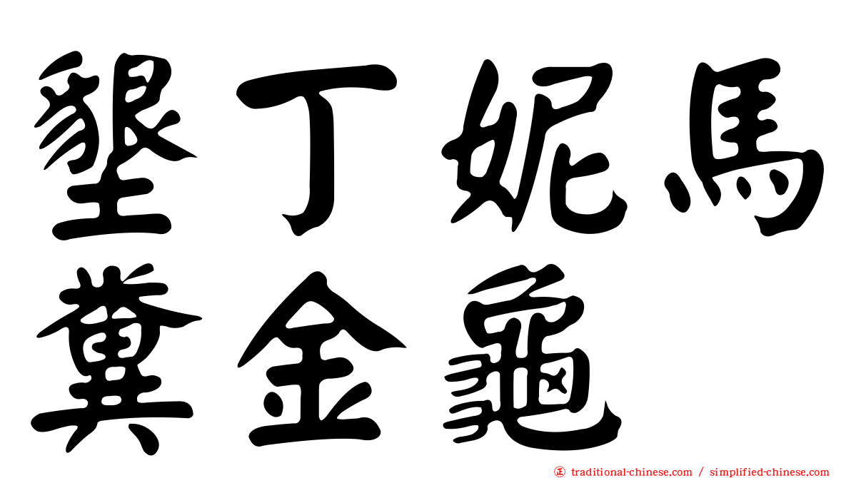 墾丁妮馬糞金龜
