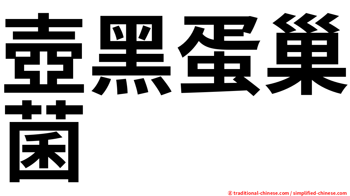 壺黑蛋巢菌