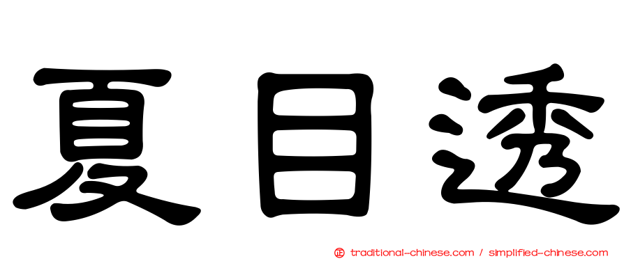 夏目透