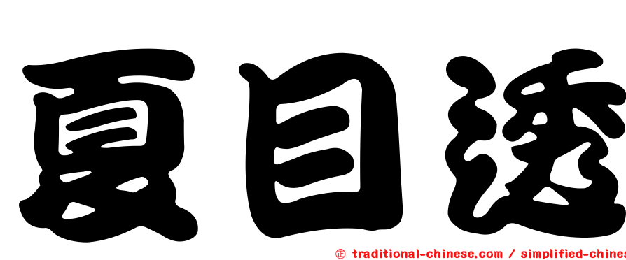 夏目透