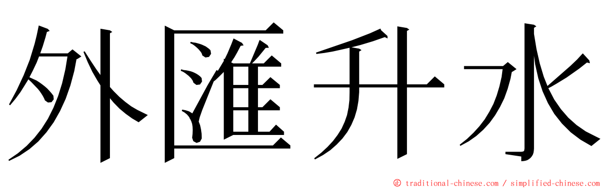 外匯升水 ming font