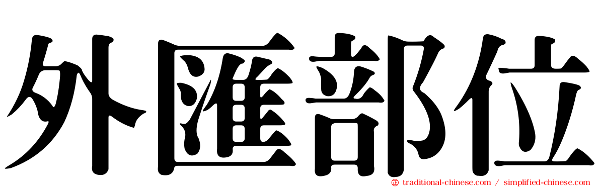 外匯部位