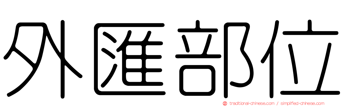 外匯部位