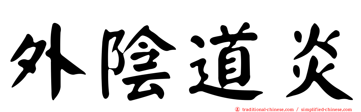 外陰道炎