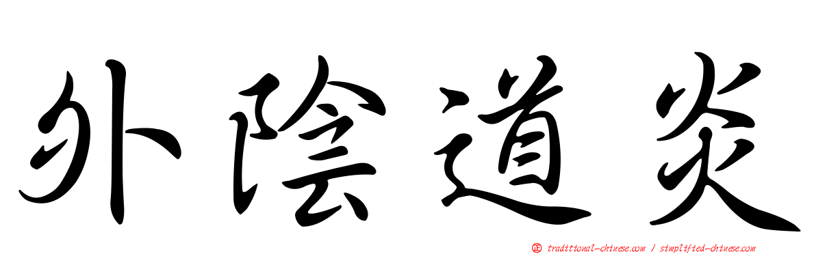 外陰道炎