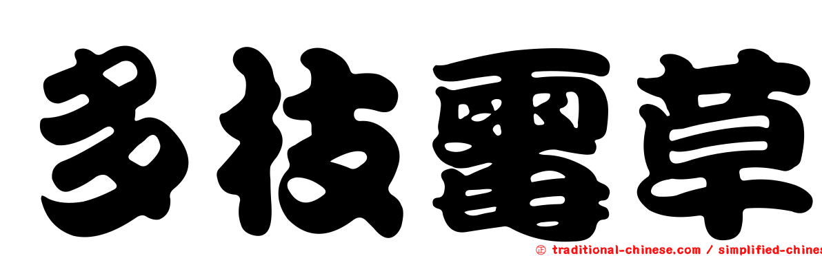 多枝霉草