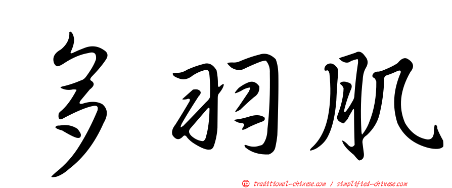 多羽肌