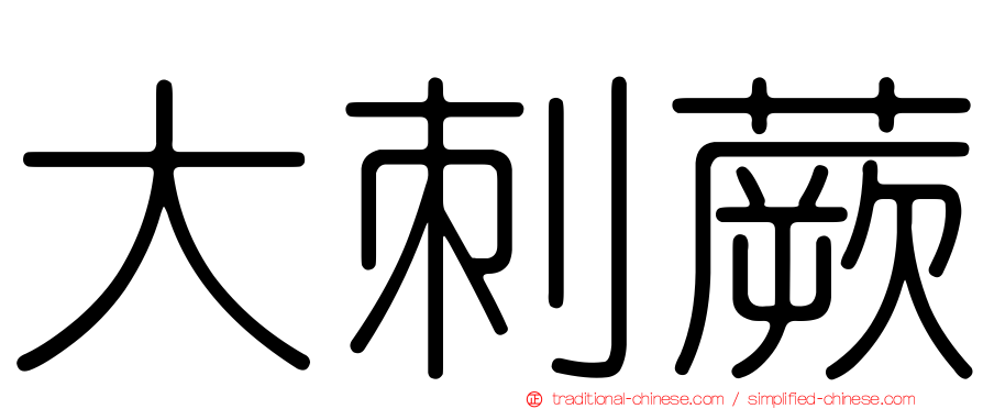 大刺蕨