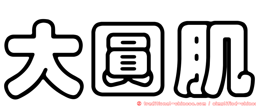 大圓肌