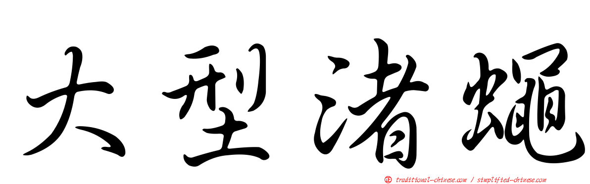 大型渚蠅
