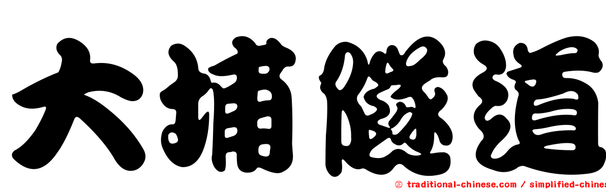 大埔隧道