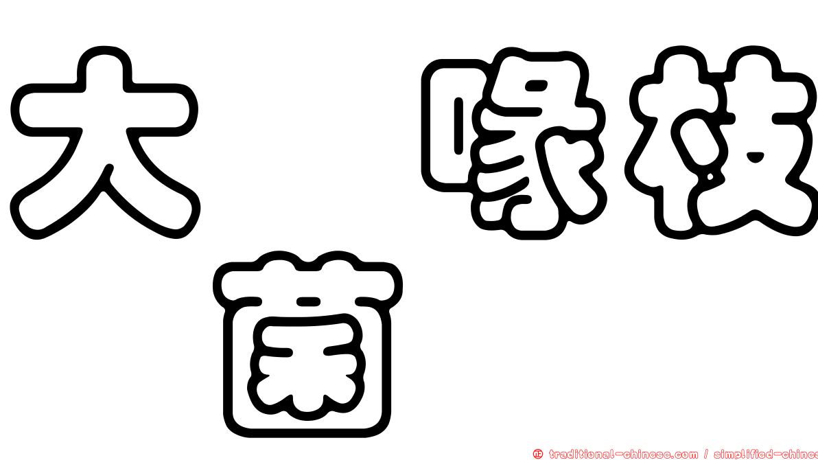 大孢喙枝孢菌