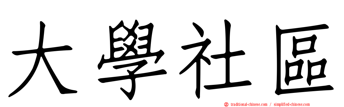 大學社區