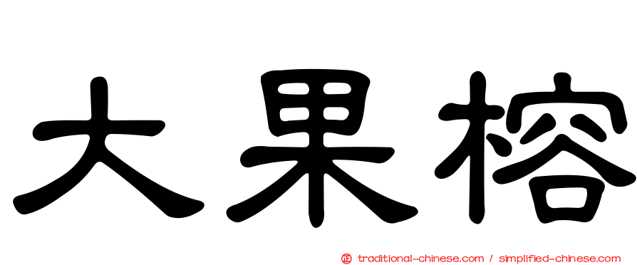 大果榕