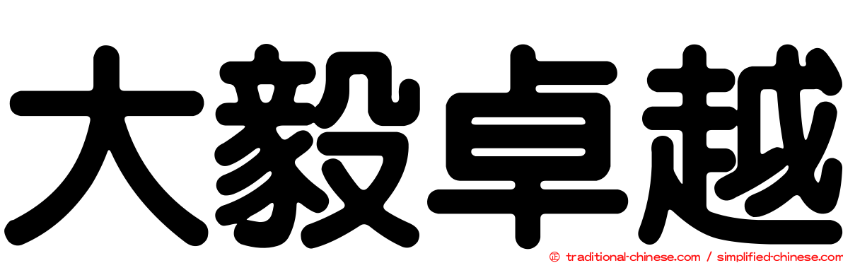 大毅卓越
