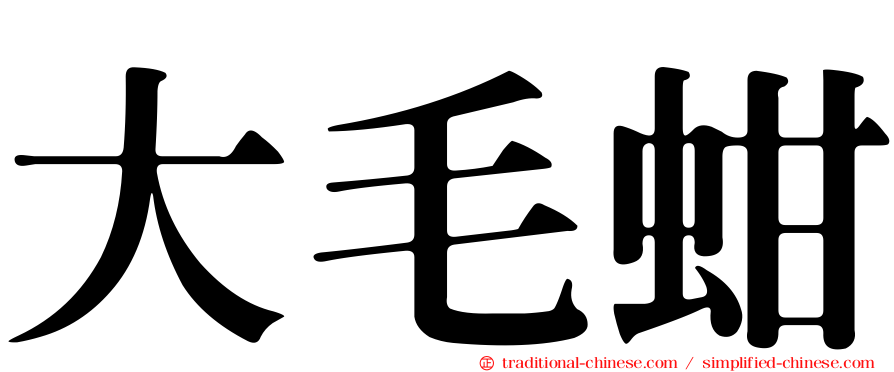 大毛蚶