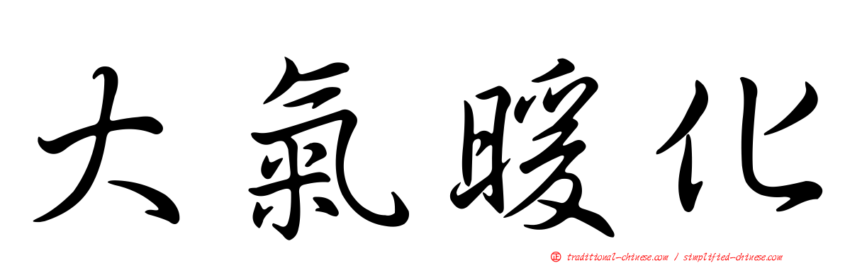 大氣暖化
