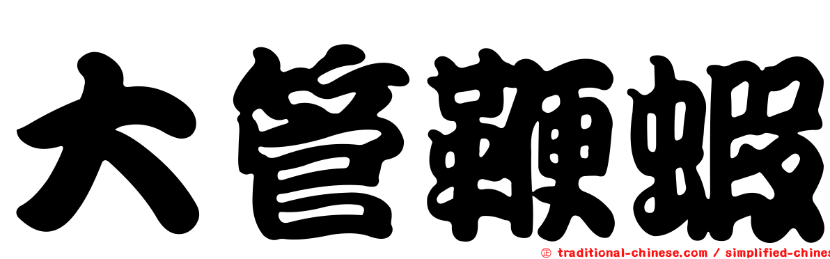 大管鞭蝦
