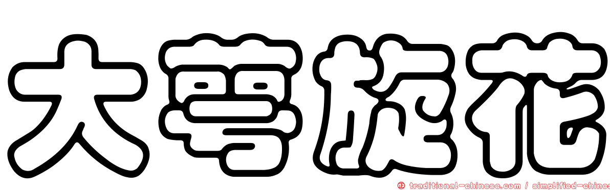 大萼旋花