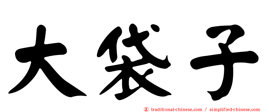 大袋子