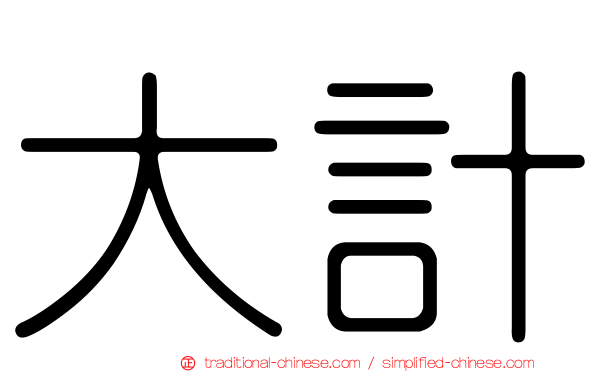 大計