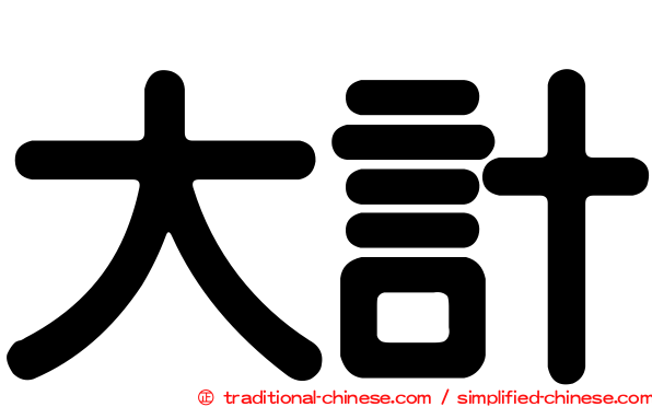 大計