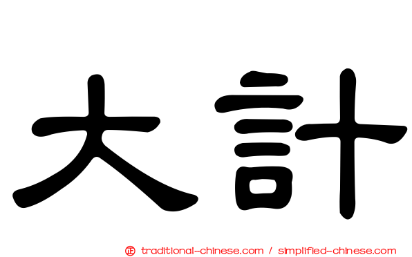 大計