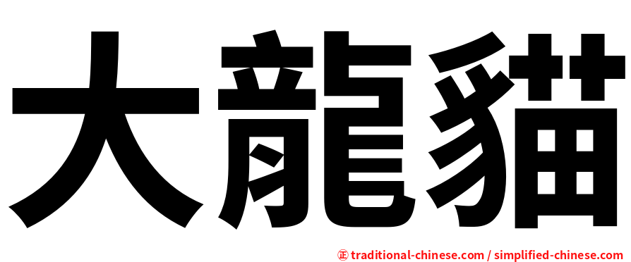 大龍貓