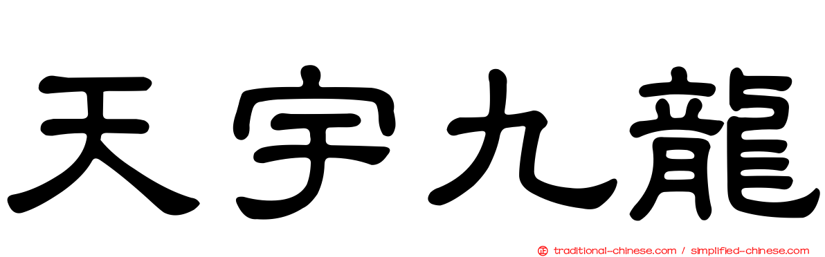 天宇九龍