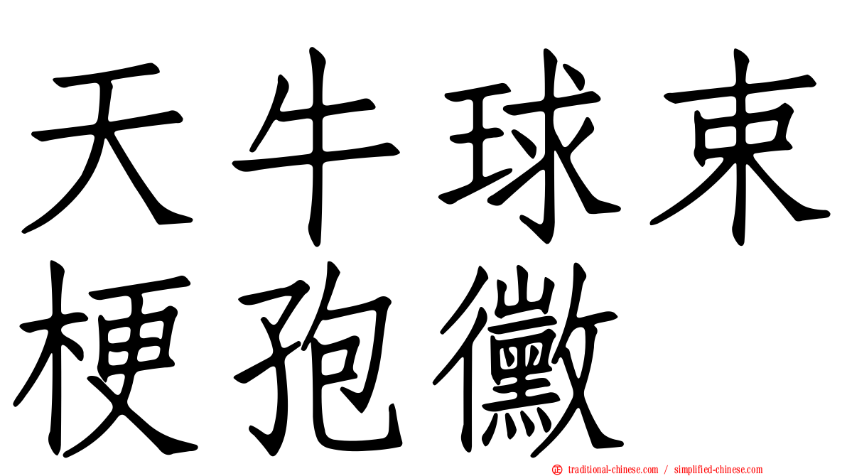 天牛球束梗孢黴