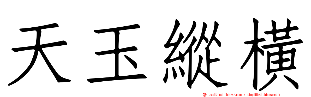 天玉縱橫