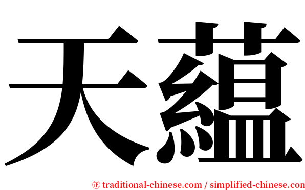 天藴 serif font