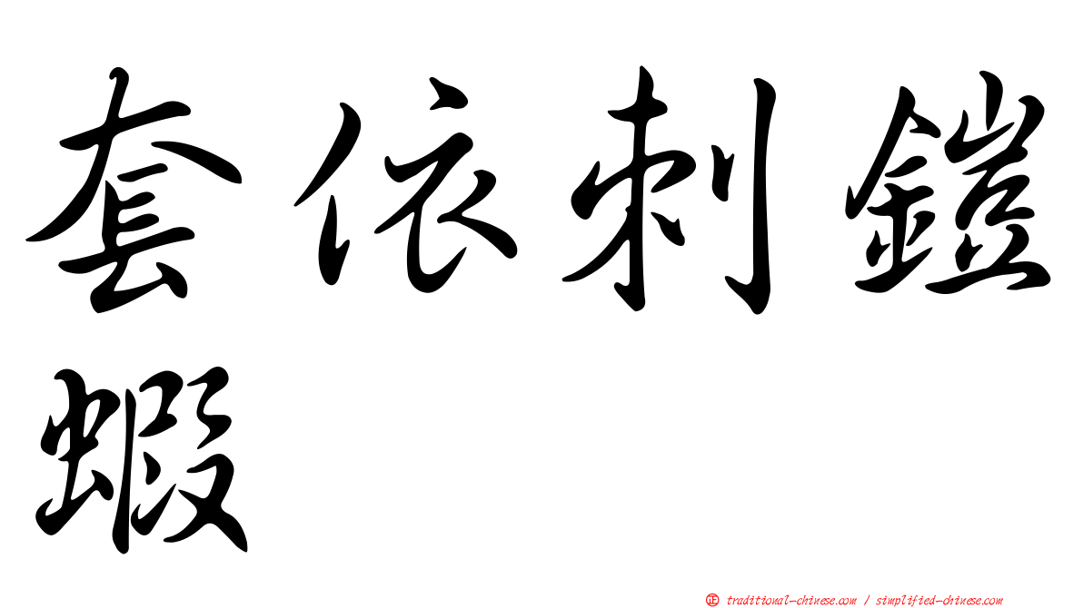套依刺鎧蝦