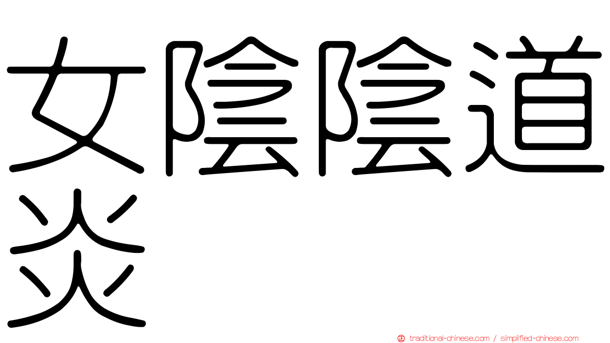 女陰陰道炎