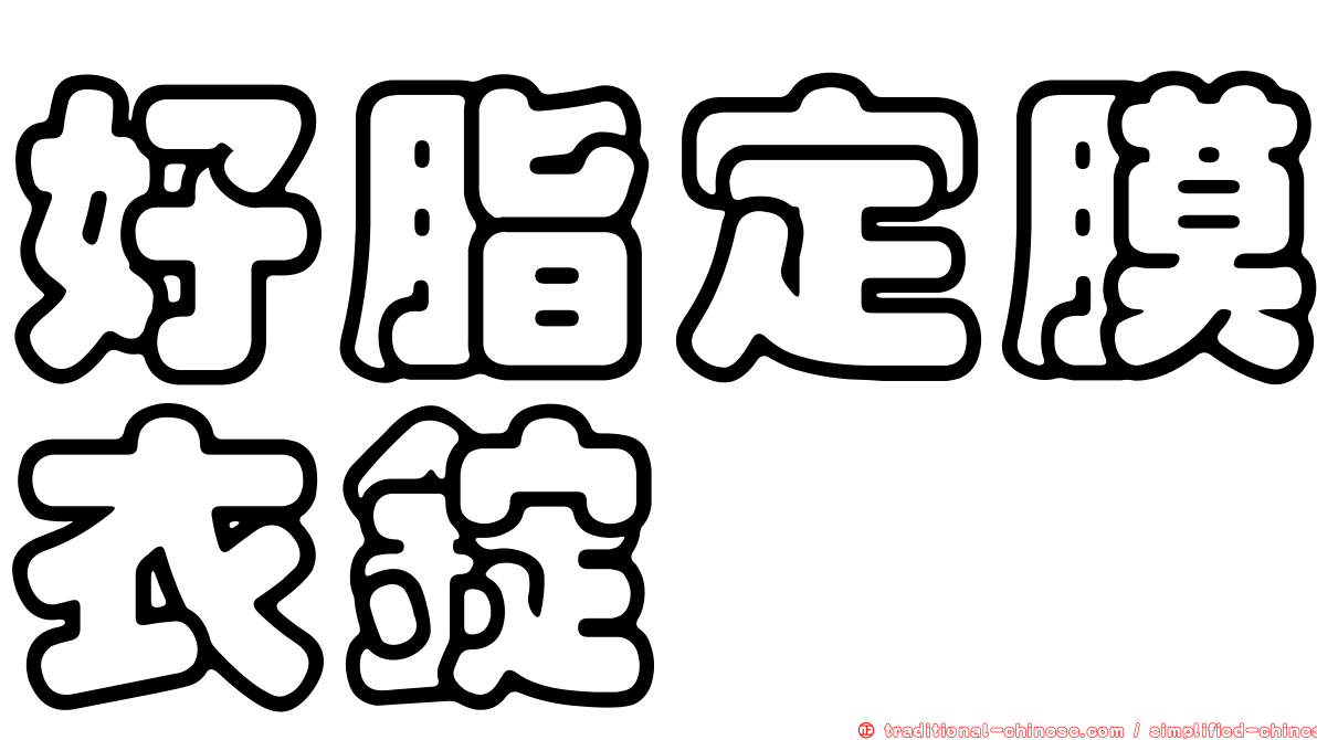 好脂定膜衣錠