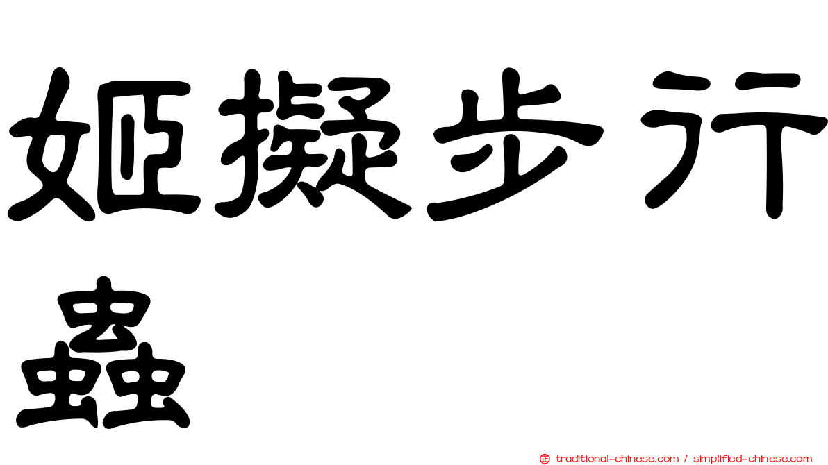 姬擬步行蟲