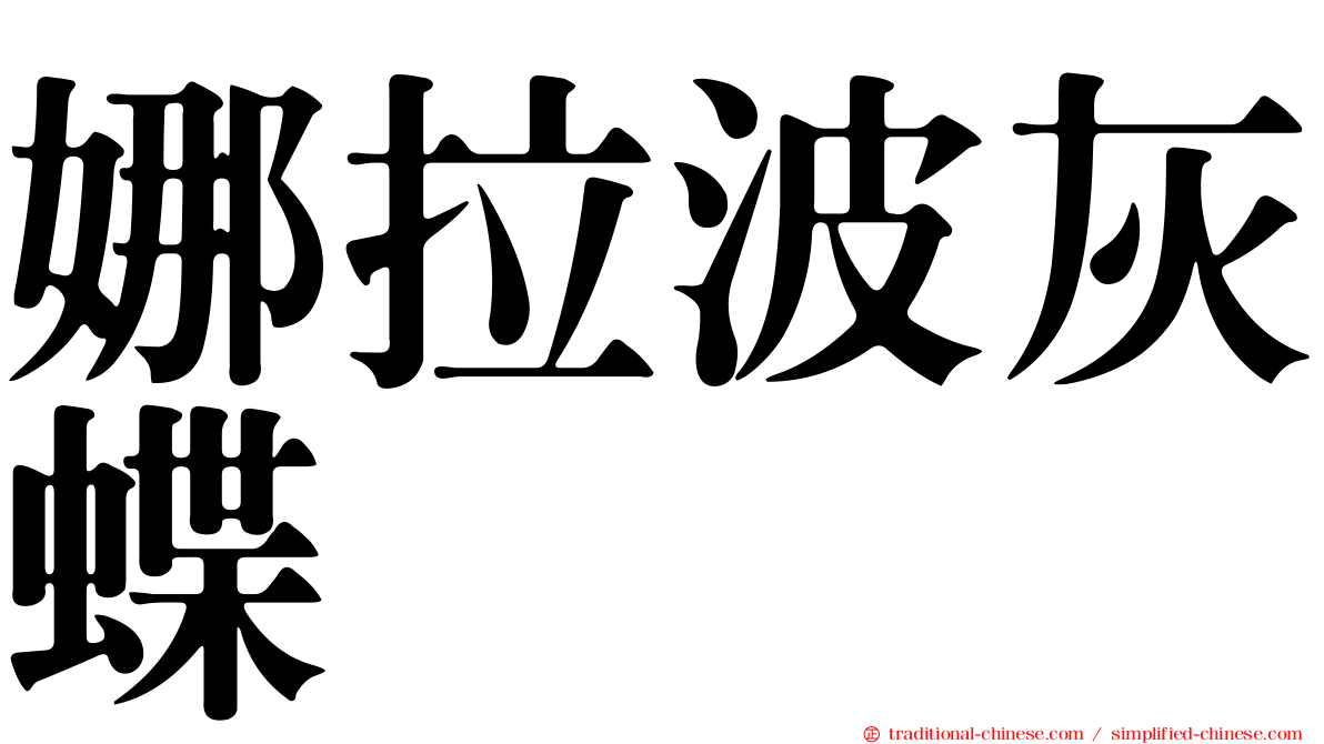 娜拉波灰蝶
