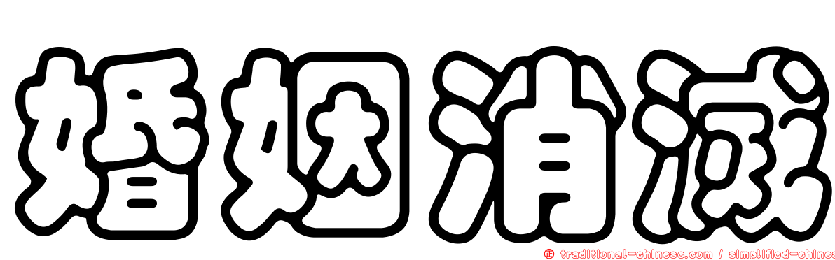 婚姻消滅