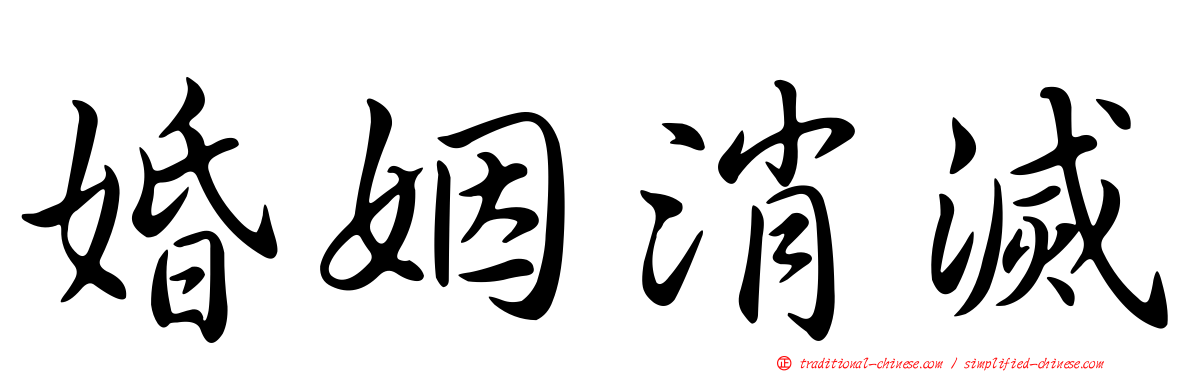 婚姻消滅