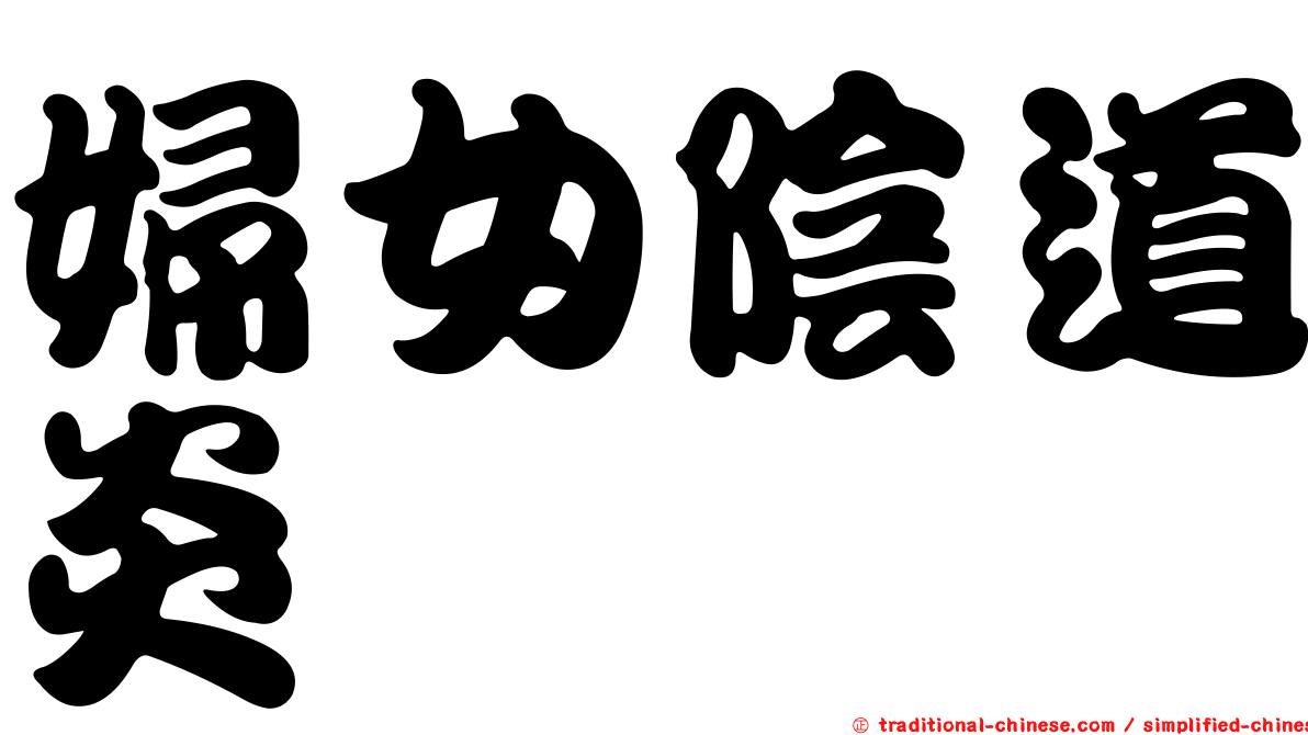 婦女陰道炎