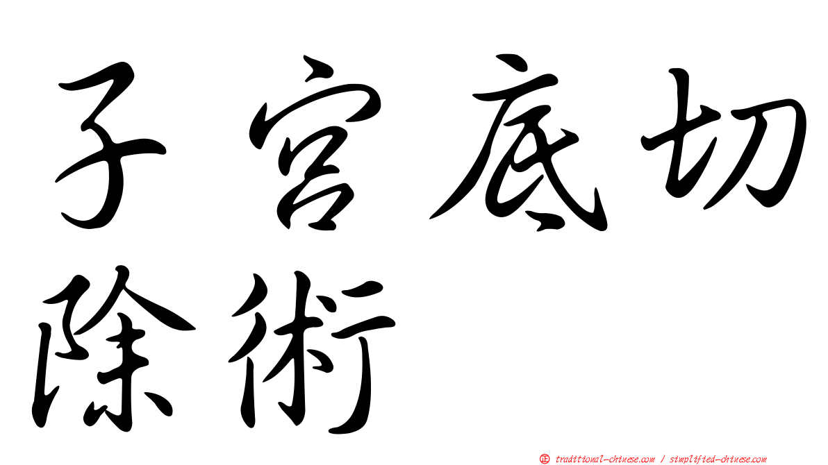 子宮底切除術