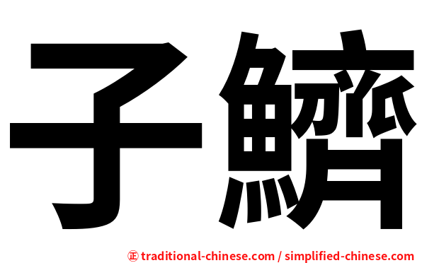 子鱭
