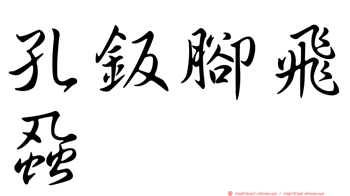 孔鈑腳飛蝨