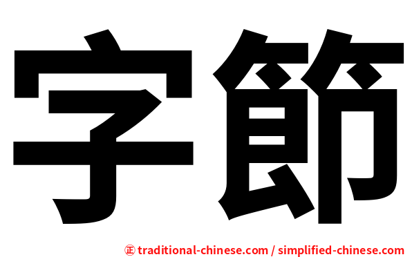 字節