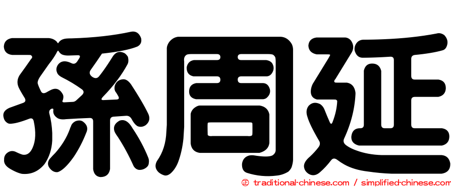 孫周延