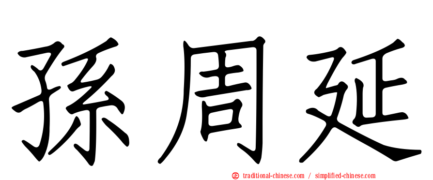 孫周延