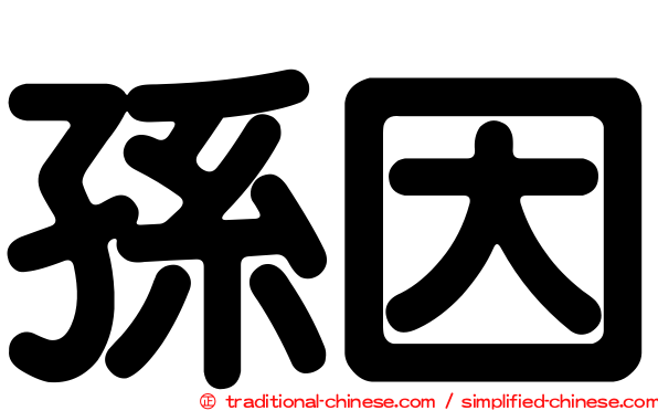 孫因